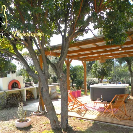 Villa Mozzi'S Jacuzzi Grand Jardin 6 Pers - 5 Min Plage Fautea 100% Farniente *
