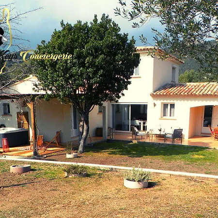 Villa Mozzi'S Jacuzzi Grand Jardin 6 Pers - 5 Min Plage Fautea 100% Farniente *